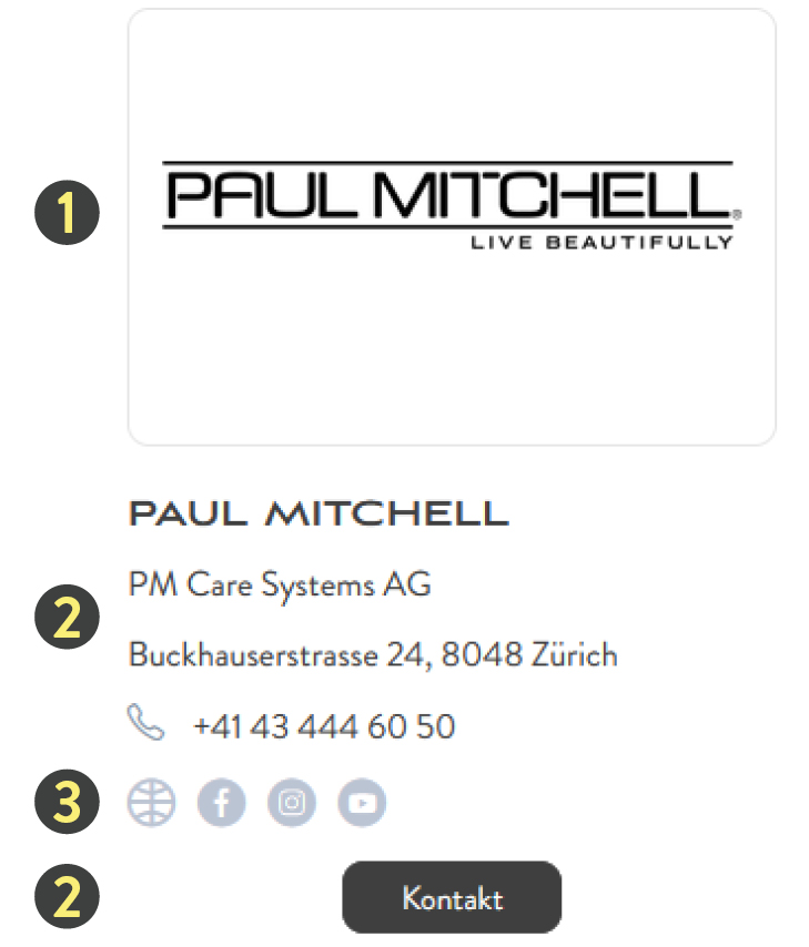 Marken-Profil vervollständigen