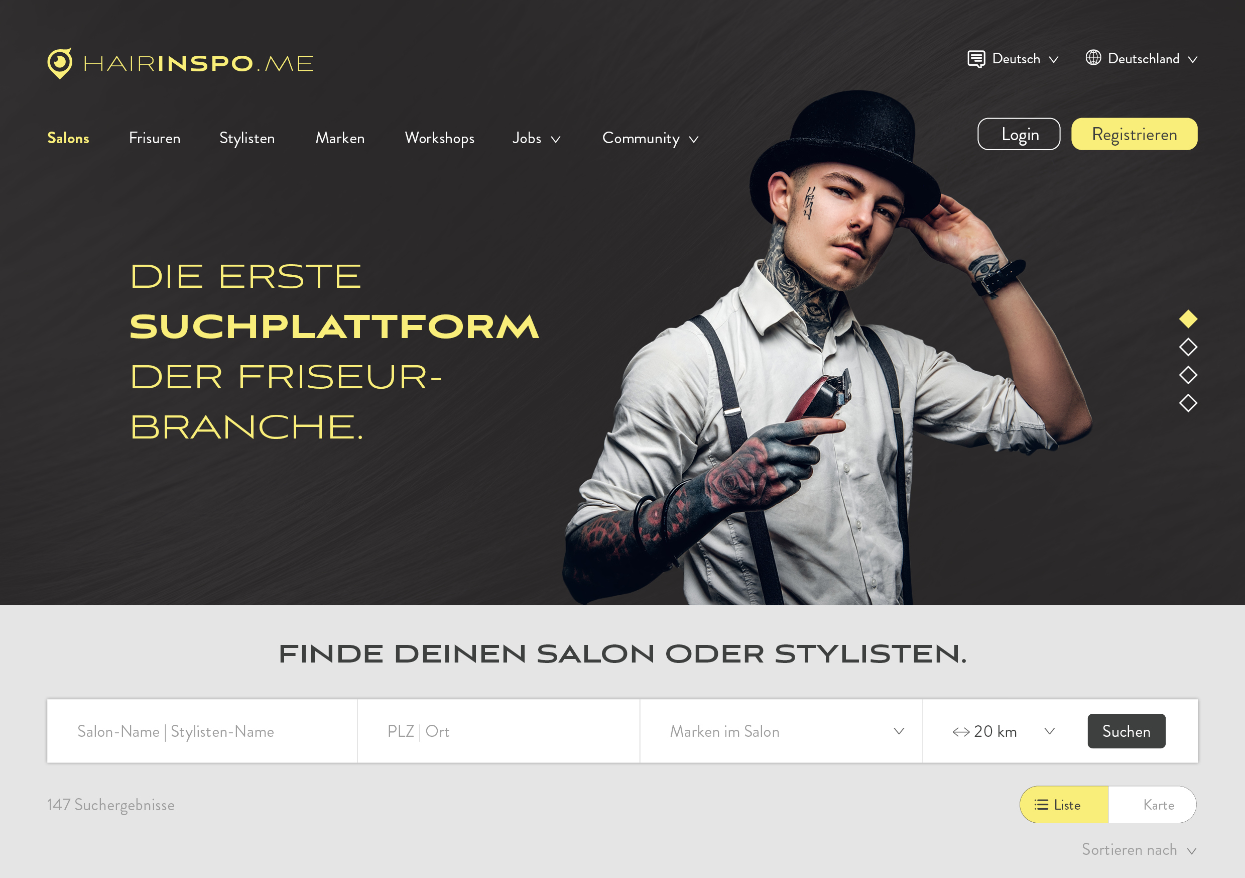 hairinspo.me – die erste Plattform, die dir hilft, den passenden Friseur zu finden