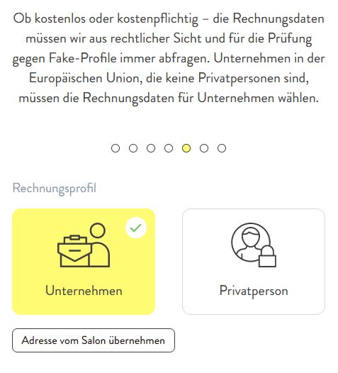 Rechnungsadresse